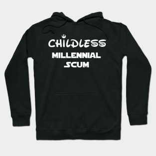 Childless Millennial Scum Hoodie